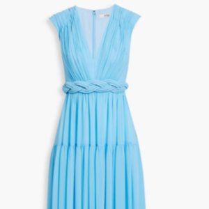 Badgley Mischka Evening Gown Blue Braided Belt (**Like New - Worn Once**)